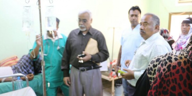 انتشار وباء مرض الكوليرا في محافظة عدن